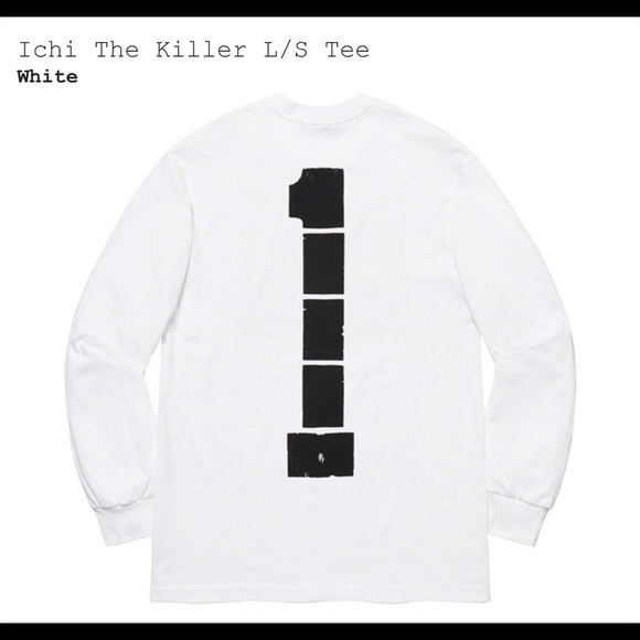SUPREME ICHI THE KILLER THE KILLER L/S TEE - Picture 2 of 2